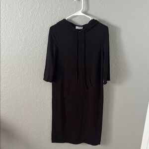 Black Hoodie Dress